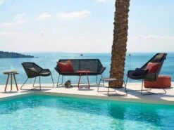 Cane-line Breeze Korkeaselkänojaisen Tuolin Tyynysetti, Musta -Fatboy Emu Kauppa breeze 22 F