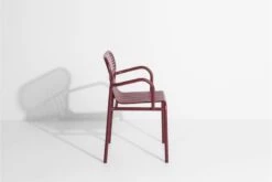 Petite Friture Week-end Käsinojallinen Tuoli, Burgundinpunainen -Fatboy Emu Kauppa bridge by 2 week end 281229
