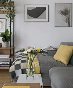 HAY Flowerpot Ruukku Ja Lautanen, M, Harmaa -Fatboy Emu Kauppa design stories x my full house 18